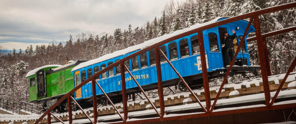 Winter at the Cog — The Mount Washington Cog Railway